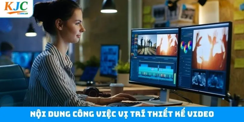 Công việc cụ thể của một nhân sự xây dựng video Công việc cụ thể của một nhân sự xây dựng video