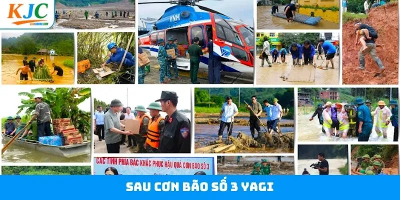 Sau Cơn Bão Số 3 Yagi - Cùng KJC Góp Sức Hỗ Trợ Đồng Bào