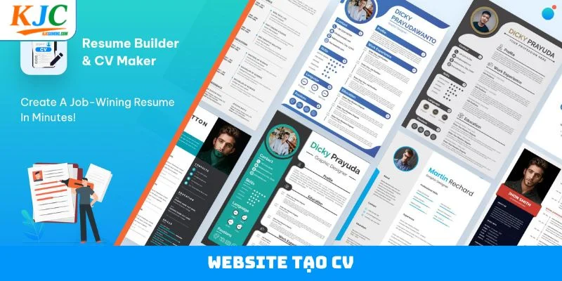 Website Tạo CV – KJC Tổng Hợp Phần Mềm Cho Người Lao Động